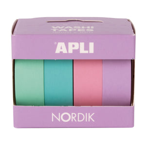 Dekobänder – Nordik 4 Stück - tablude.com