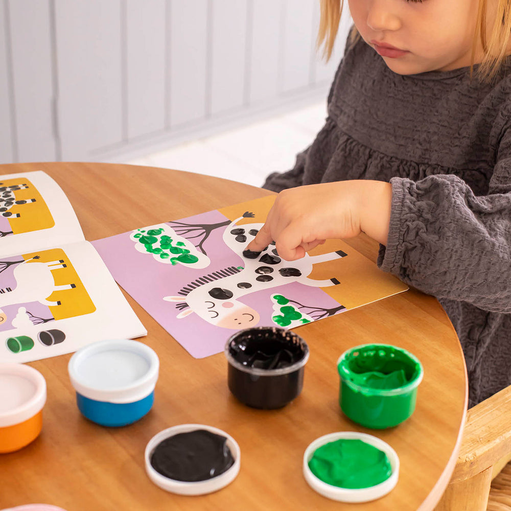 Mein erstes Kunstset – Fingerfarben - tablude.com