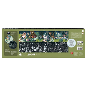 Im Dunkeln leuchtende Puzzles – Magischer Wald 6+ - tablude.com