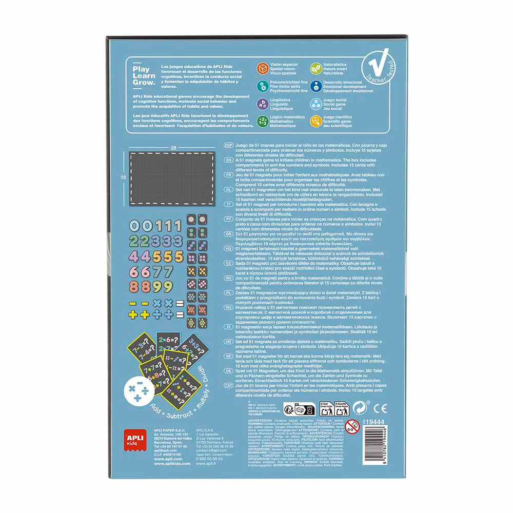 Magnetisches Puzzle – Mathematische Operationen - tablude.com