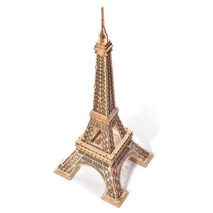 Holzpuzzle 3D-Modell – Eiffelturm