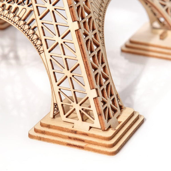 Holzpuzzle 3D-Modell – Eiffelturm