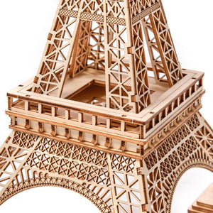Holzpuzzle 3D-Modell – Eiffelturm