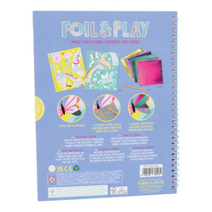 Glänzendes Folienmalbuch - Fantasy Land - tablude.com
