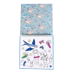 Malbuch mit Zauberstiften - Ballerinas - tablude.com