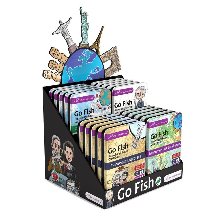 Reisekartenspiel Quartett – Go Fish Tiere