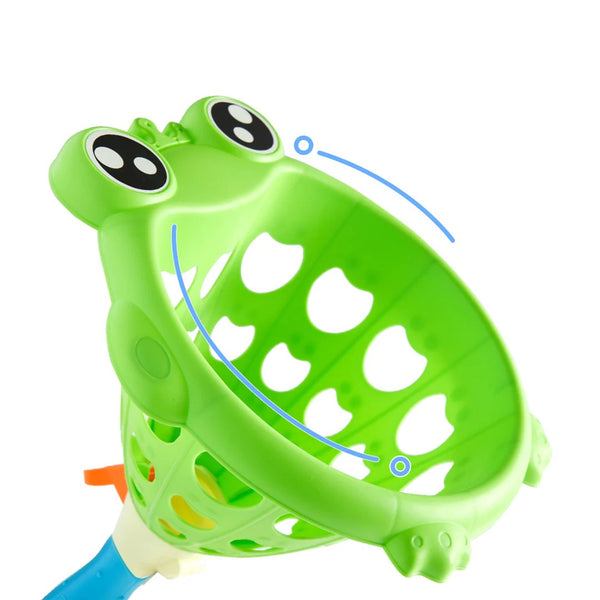 Geschicklichkeitsspiel „Schießen und Fangen – Der glückliche lebhafte Frosch“ - tablude.com