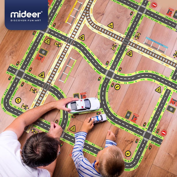 Straßenmarkierungsbänder und Aufkleber – 2 Bänder, 10 Aufkleber - tablude.com