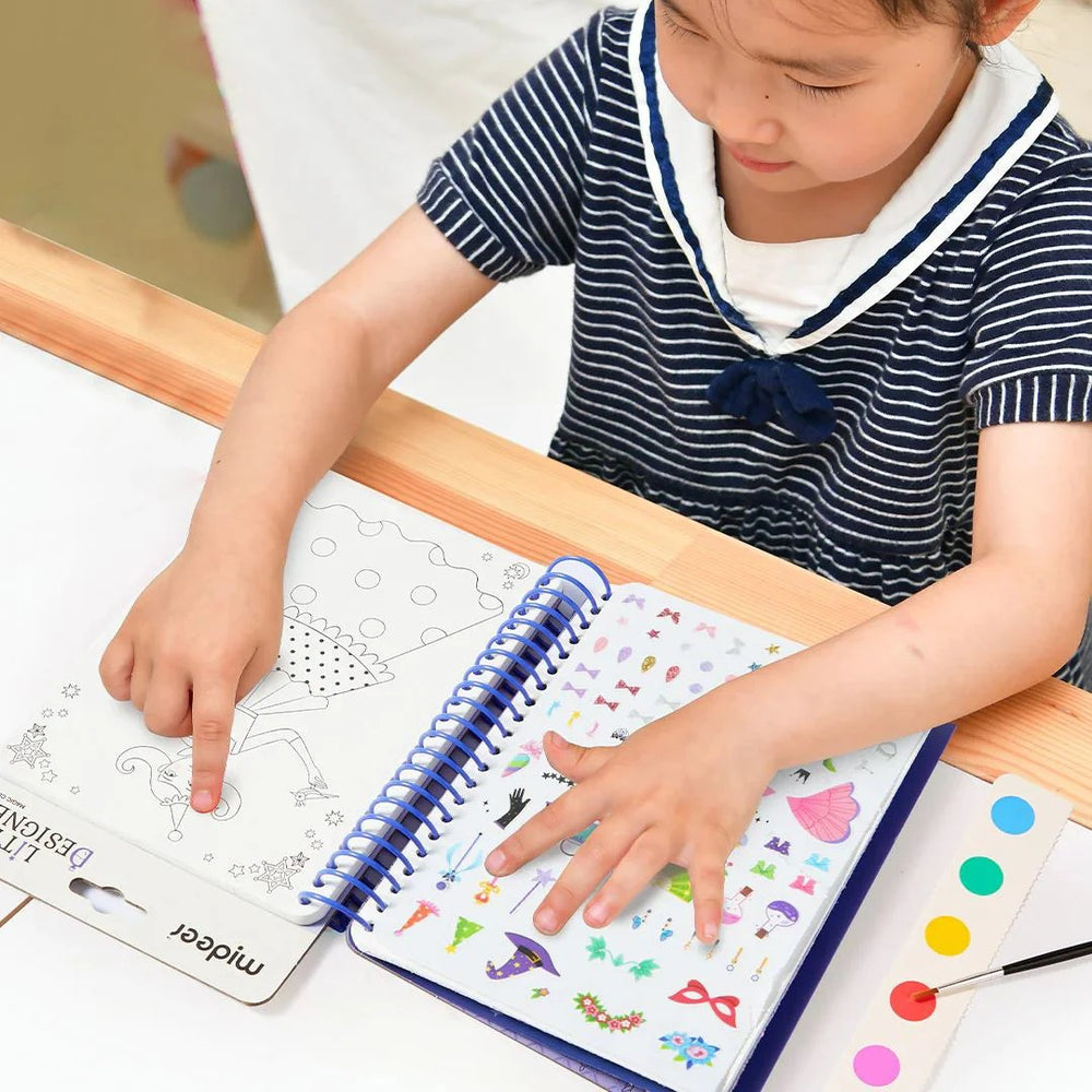 Kreativheft für kleine Designer – Der Zauberclub - tablude.com