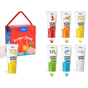 Fingerfarben – 6 Farben - tablude.com