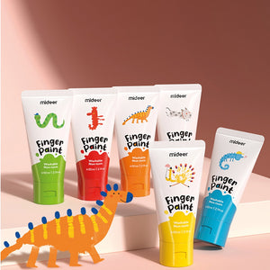 Fingerfarben – 6 Farben - tablude.com