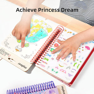 Kreativheft für kleine Designer – Prinzessinnenball - tablude.com