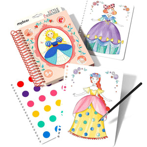 Kreativheft für kleine Designer – Prinzessinnenball - tablude.com