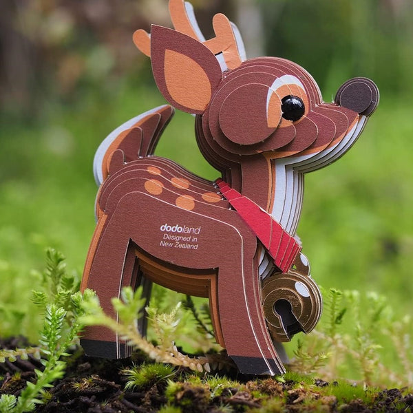 Eko Układanka 3D Eugy - Renifer - tablude.com