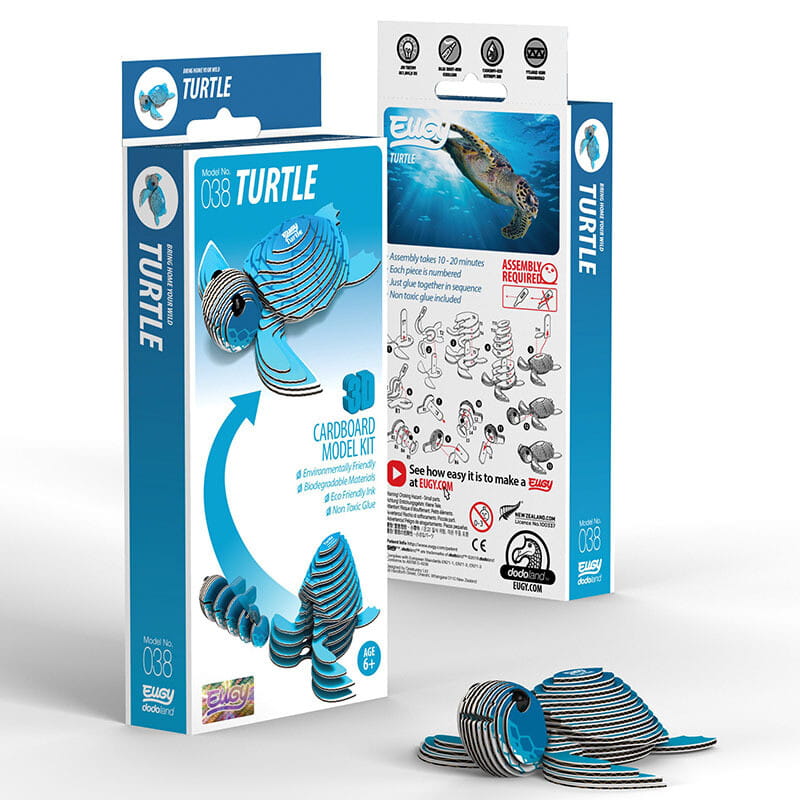 Öko-Puzzle 3D – Schildkröte - tablude.com