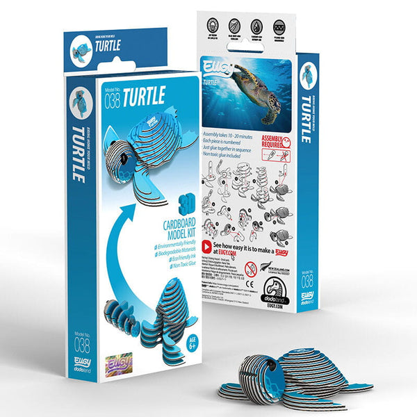 Öko-Puzzle 3D – Schildkröte - tablude.com