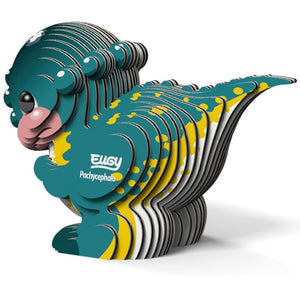 Öko-Puzzle 3D  - Pachycephalosaurus - tablude.com