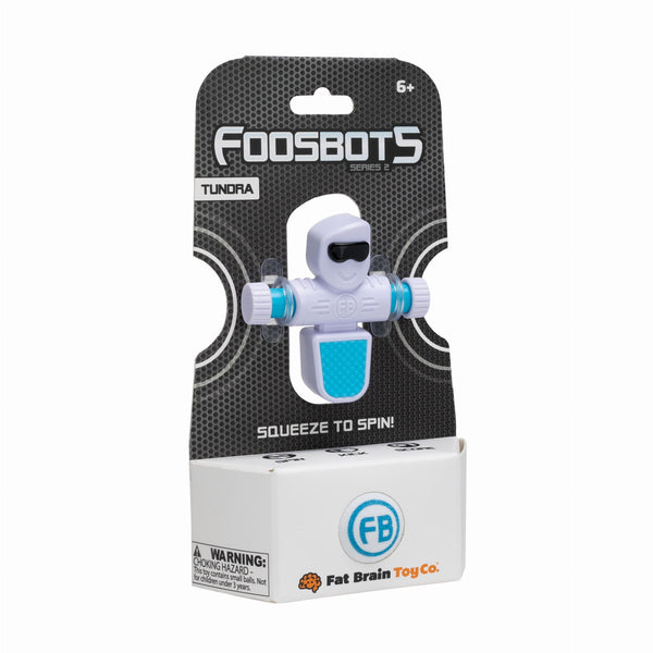 Foosbots Tischfußballspiel Set für einen Spieler – Weiß - tablude.com