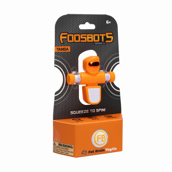 Foosbots Tischfußballspiel – Set für einen Spieler – Orange - tablude.com