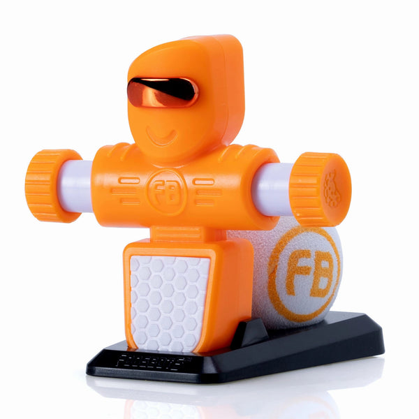 Foosbots Tischfußballspiel – Set für einen Spieler – Orange - tablude.com