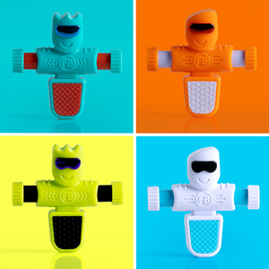 Foosbots Tischfußballspiel Set für einen Spieler – Grün - tablude.com
