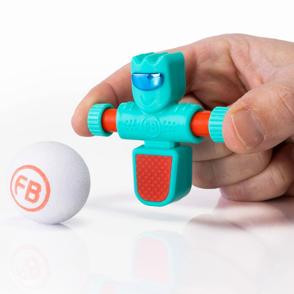 Foosbots Tischfußballspiel Set für einen Spieler – Blau - tablude.com