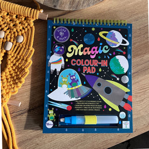 Magische Wassermalbücher mit Stütze - Cosmos - tablude.com