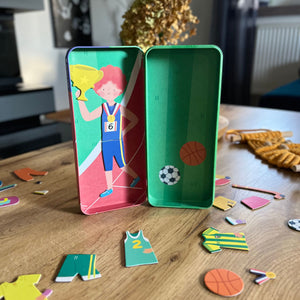 Magnetisches Puzzlespiel Mix&Match – Sport - tablude.com
