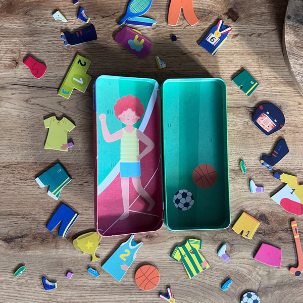 Magnetisches Puzzlespiel Mix&Match – Sport - tablude.com