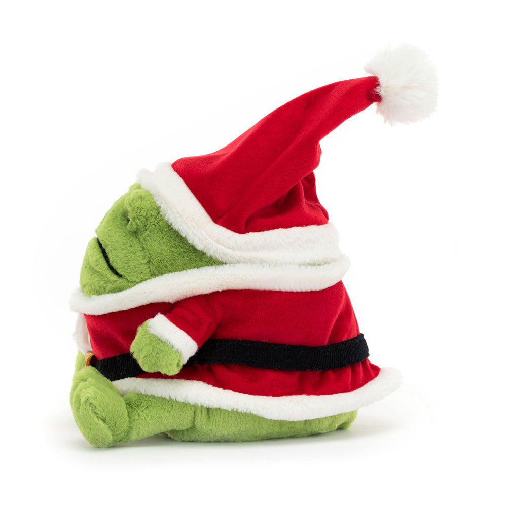 Plüsch-Regenfrosch – Ricky Weihnachtsmann 16 cm