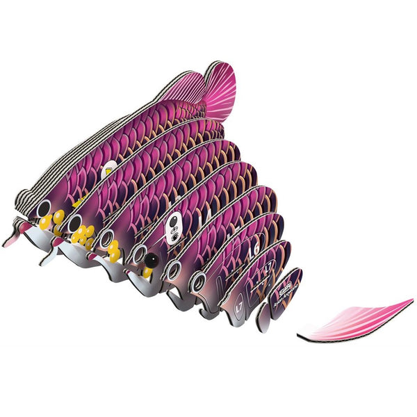 Öko-Puzzle 3D  - Asiatischer Arowana - tablude.com