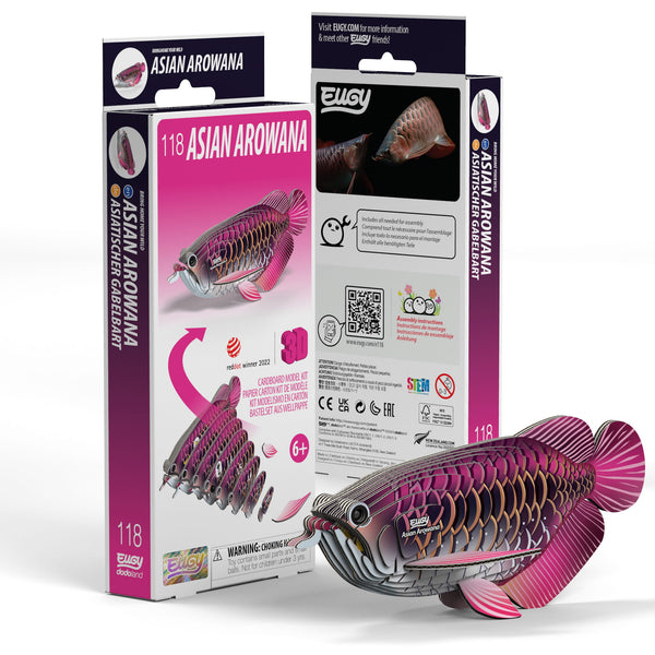 Öko-Puzzle 3D  - Asiatischer Arowana - tablude.com