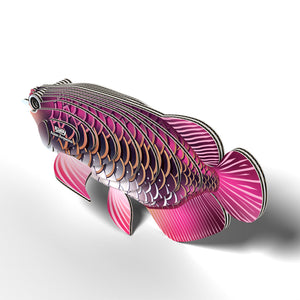 Öko-Puzzle 3D  - Asiatischer Arowana - tablude.com