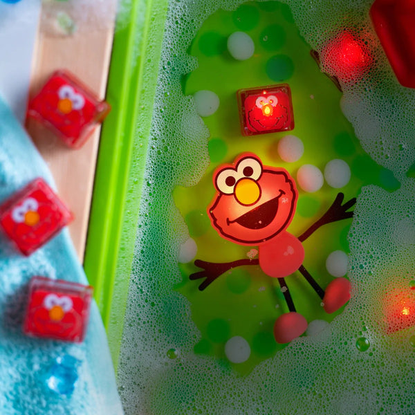 Im Wasser leuchtende Sensorikwürfel Elmo Sesamstraße – rot - tablude.com