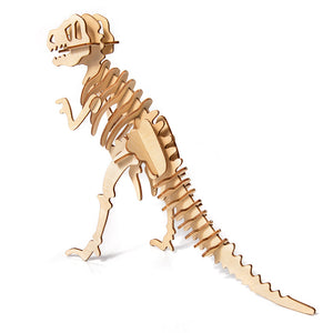 Holzpuzzle 3D-Modell – T-Rex