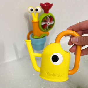 Badespielzeug - Pop-up-Schnecke mit Gießkanne - tablude.com