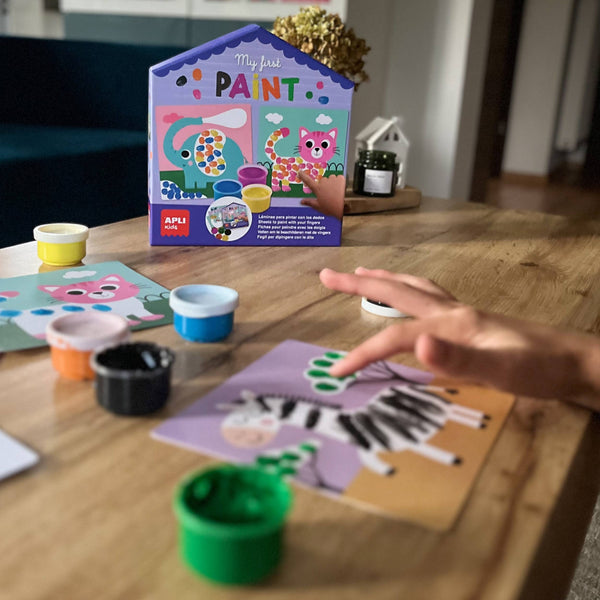 Mein erstes Kunstset – Fingerfarben - tablude.com