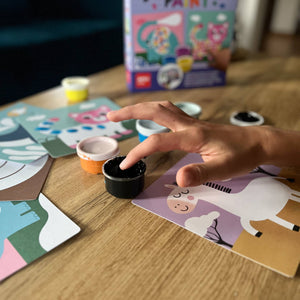 Mein erstes Kunstset – Fingerfarben - tablude.com