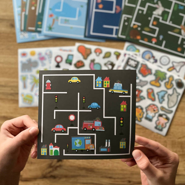 Stickerset – Labyrinthe - tablude.com