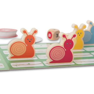 Holzspiel – Schneckenrennen - tablude.com