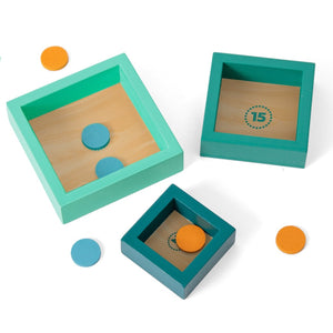 Holzgeschicklichkeitsspiel – Chipwerfer - tablude.com