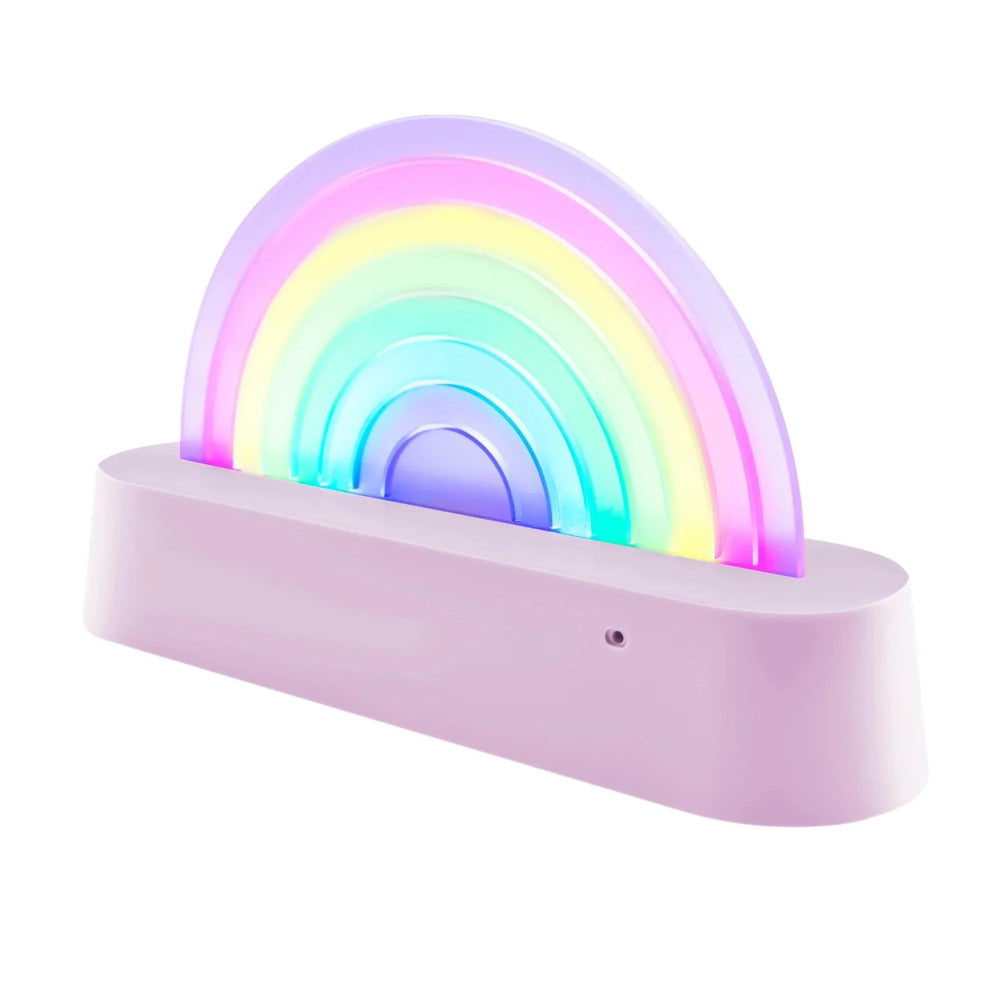 Bunte tanzende Lampe - Lila