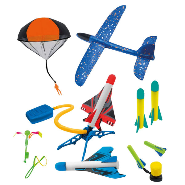 Set mit 6 Spielzeugen – Fliegendes Lernen - tablude.com