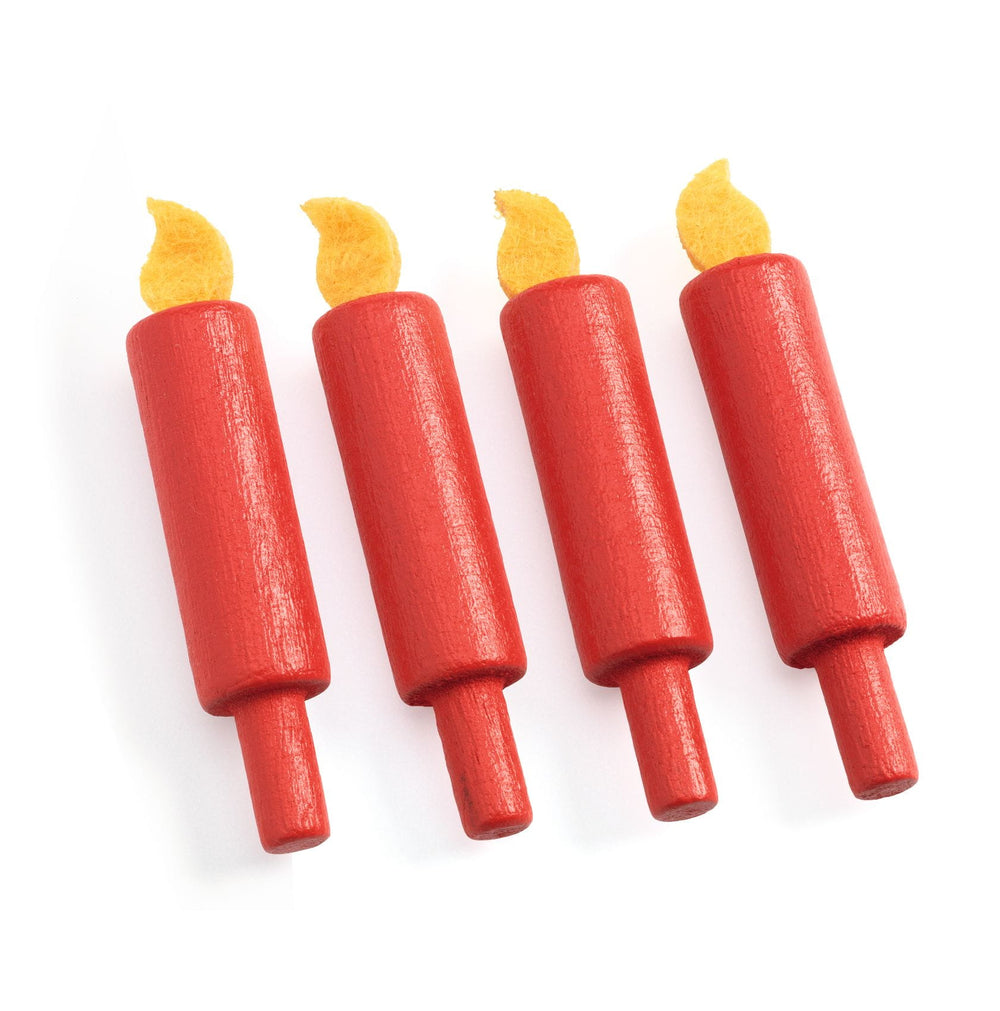 Rollenspielset – Holzgeburtstagstorte - tablude.com