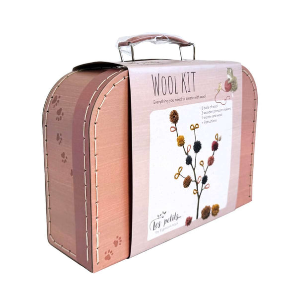 Walizka z zestawem do trykotażu dla dzieci Egmont Toys - tablude.com