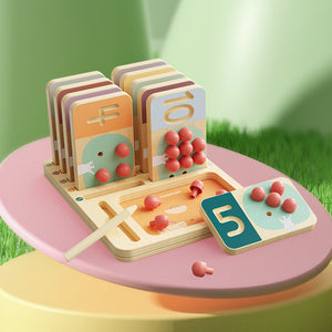 Lernspielzeug zum Erlernen des Zählens – Ich zähle Früchte - tablude.com