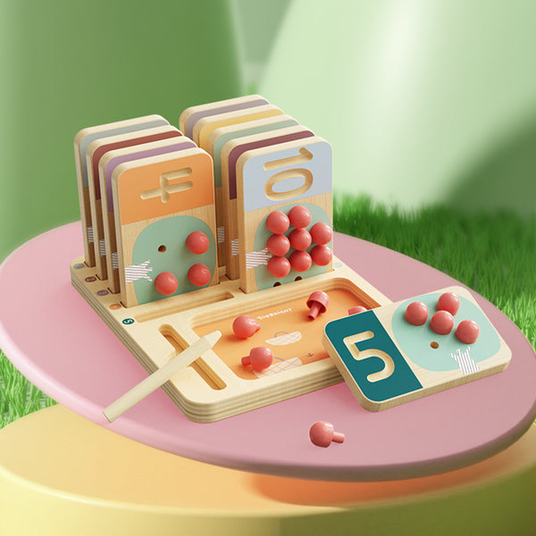 Lernspielzeug zum Erlernen des Zählens – Ich zähle Früchte - tablude.com