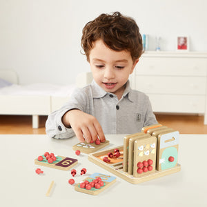 Lernspielzeug zum Erlernen des Zählens – Ich zähle Früchte - tablude.com