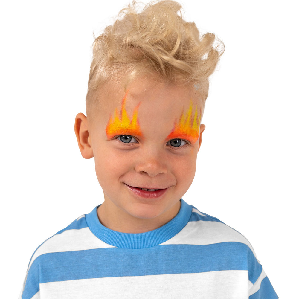 UV-leuchtende Gesichtsfarben, 6 Stück