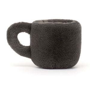 Plüsch-Tasse „Fröhliche Tasse Kaffee“ 14 cm - tablude.com